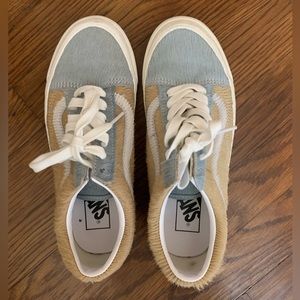 Vans leather shoes size 7